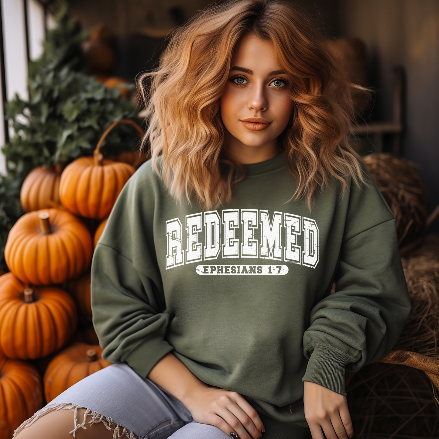 REDEEMED crewneck