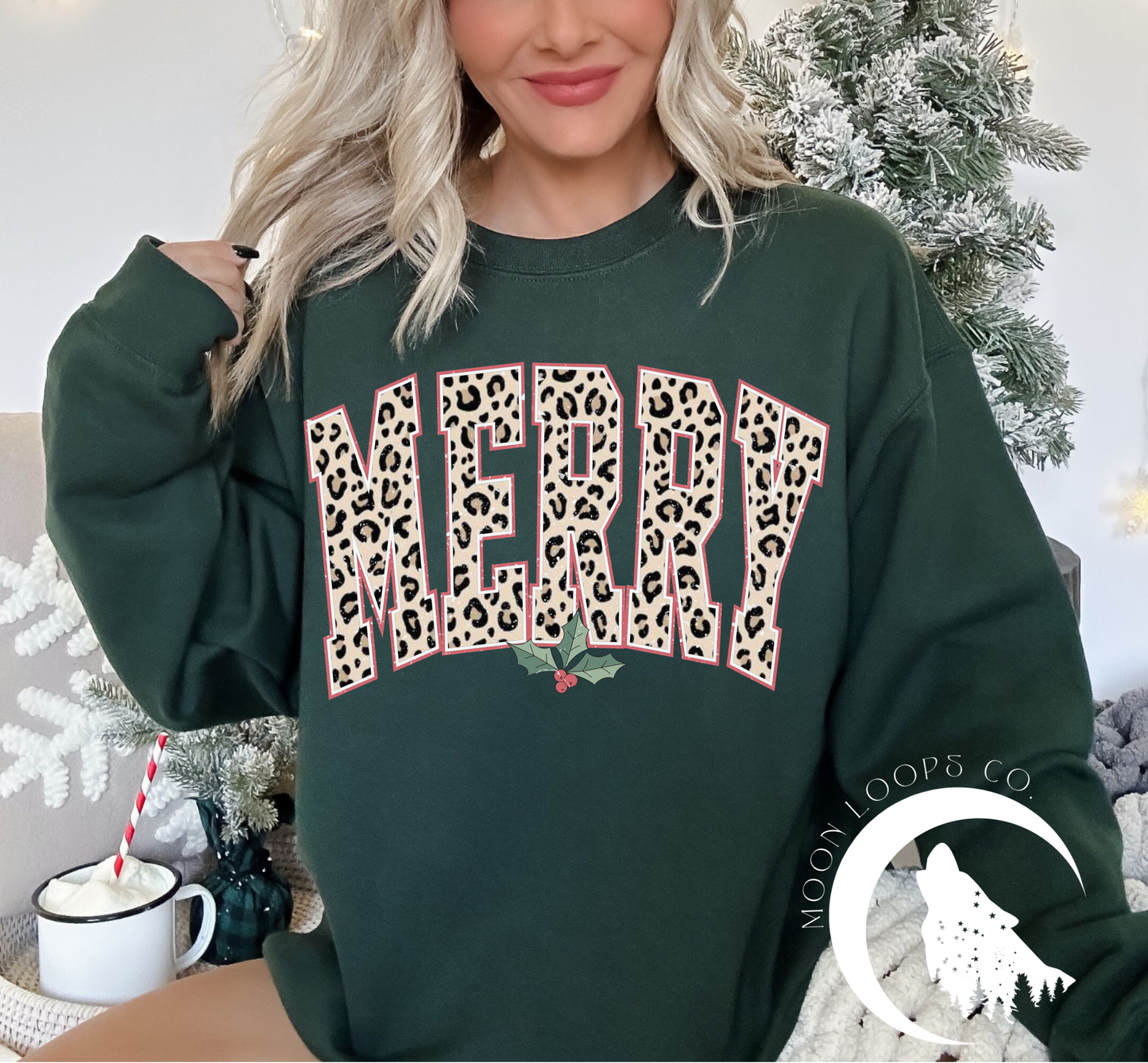 MERRY crewneck