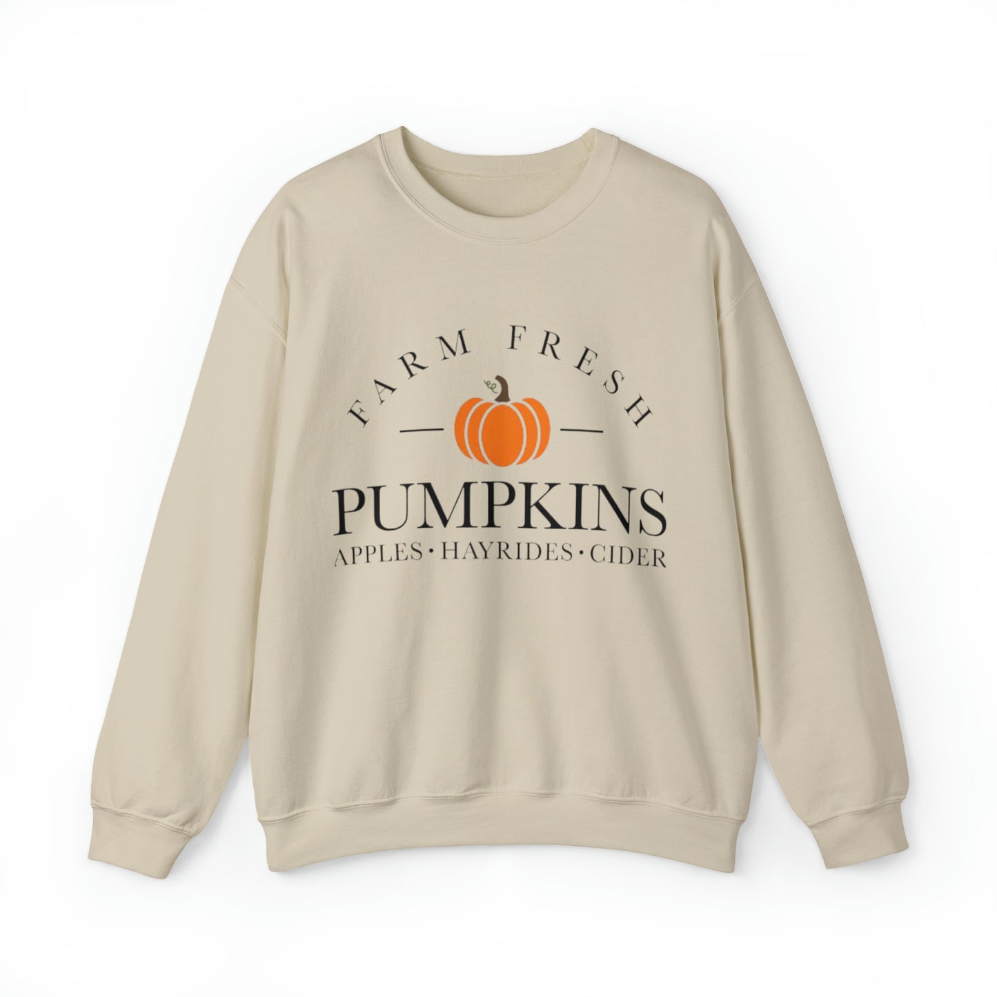 Farm Fresh Pumpkins Crewneck