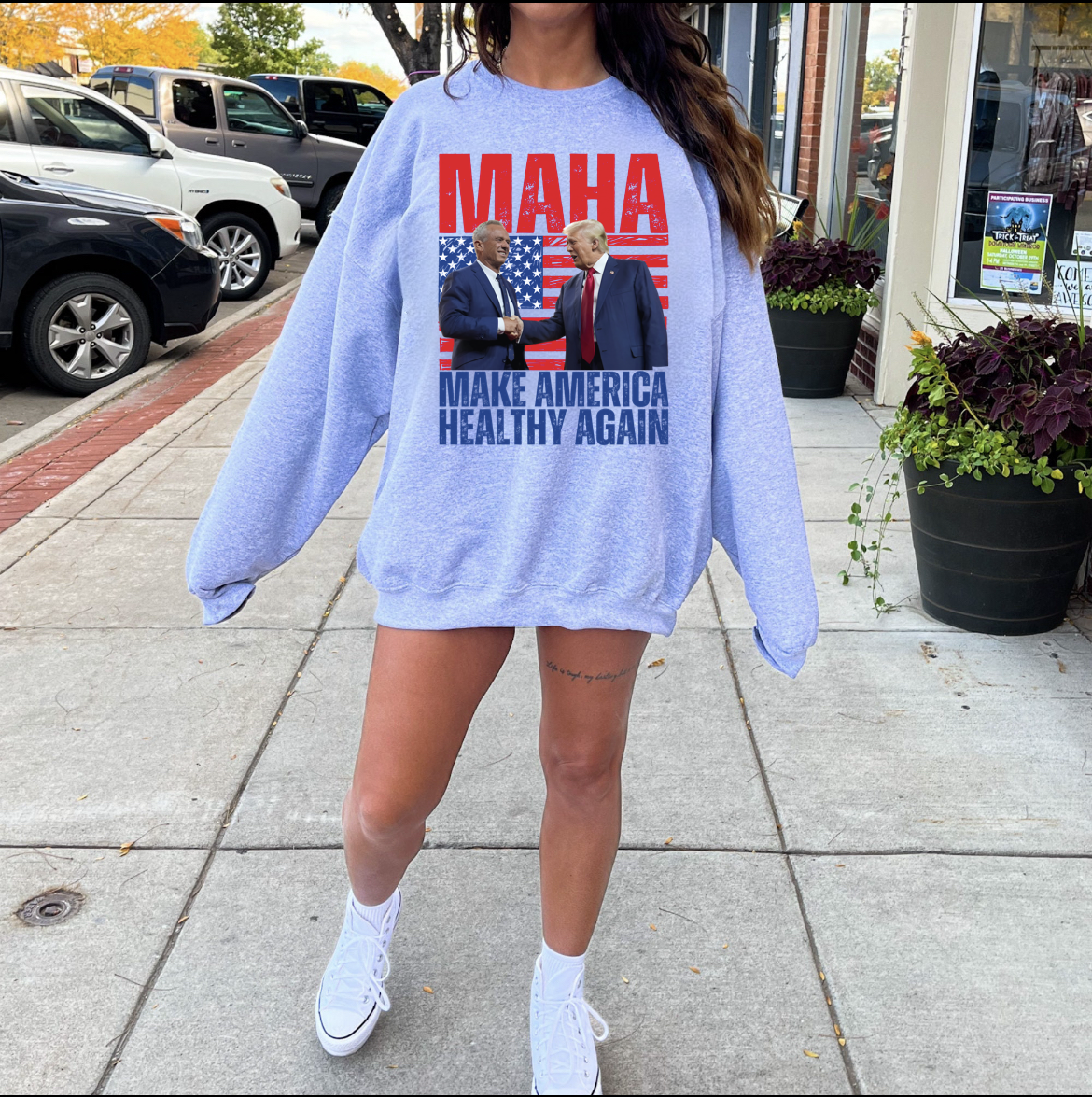 MAHA crewneck