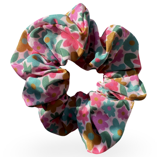 sage bloom scrunchie