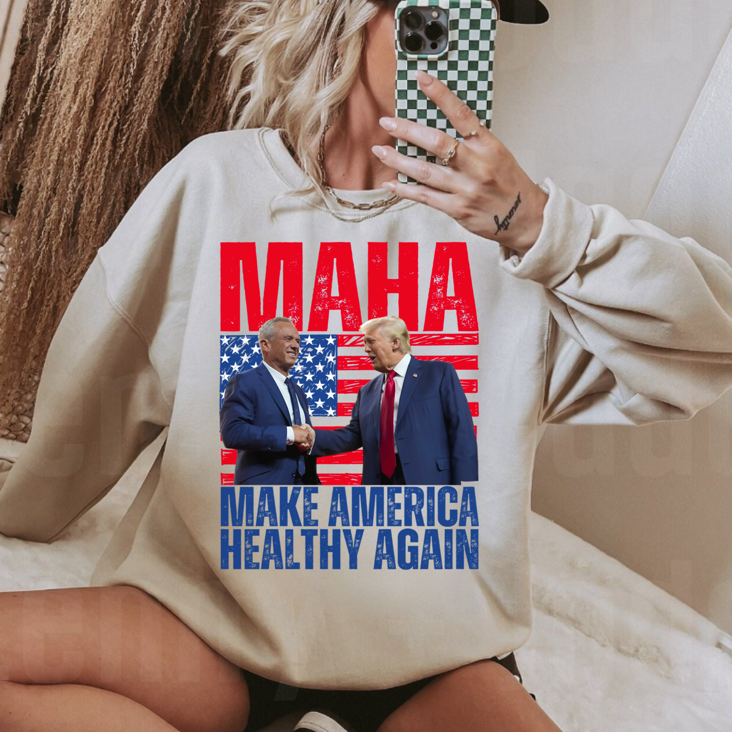 MAHA crewneck