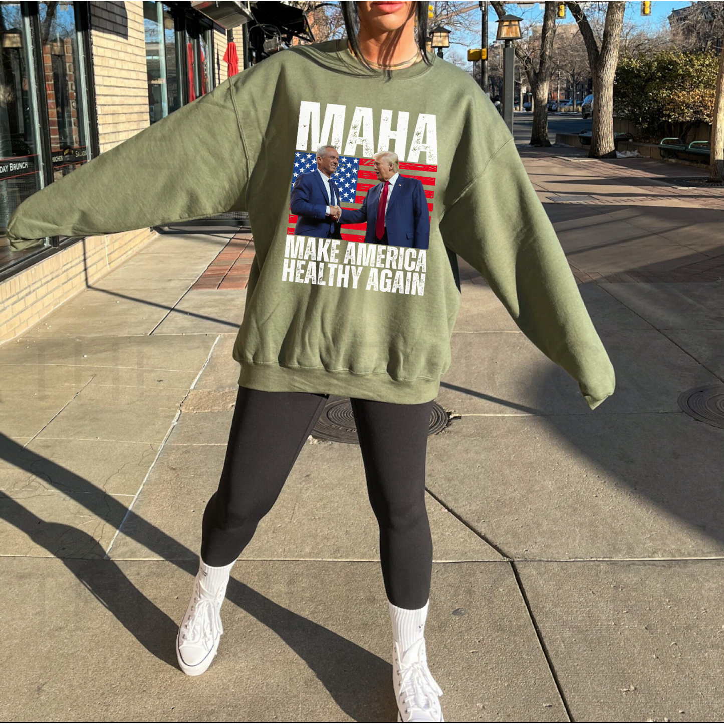 MAHA crewneck