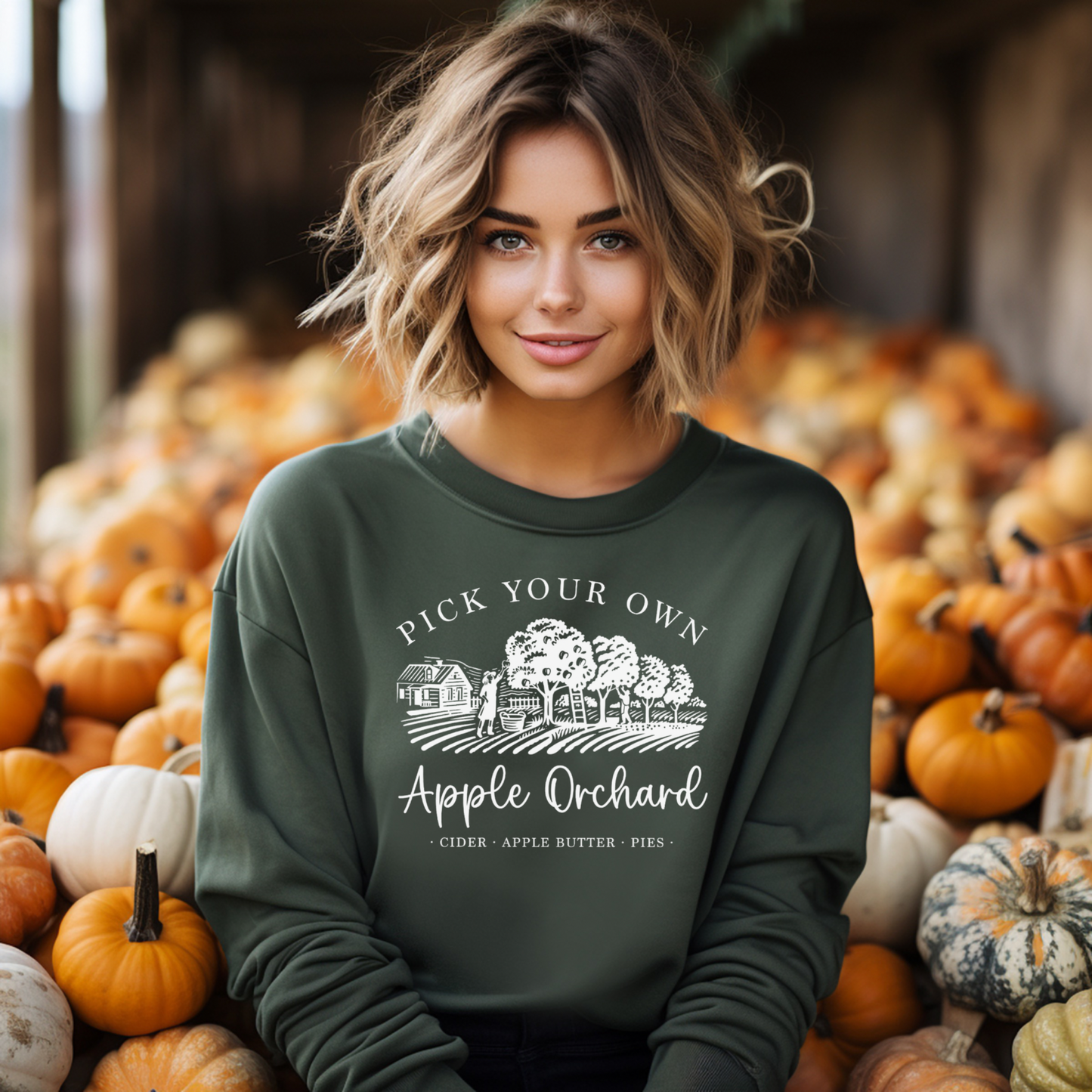 Apple Pickin’ Crewneck